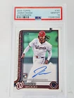 JAMES WOOD 2025 TOPPS SERIES ONE ROOKIE AUTOGRAPH RC AUTO PSA 10 GEM MINT Q2081