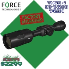 Refurbished ATN ThOR 4, 384 7-28x Thermal Rifle Scope