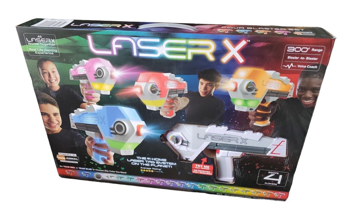 Laser X Revolution 4 Players Set