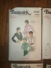 Lot Of 6 Vintage Butterick Size 8 Bust 31 1/2 Misses Sewing Patterns Gown Robe — photo 3