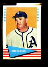 1961 FLEER #67 BASEBALL GREATS BOBO NEWSOM NM+ E02358