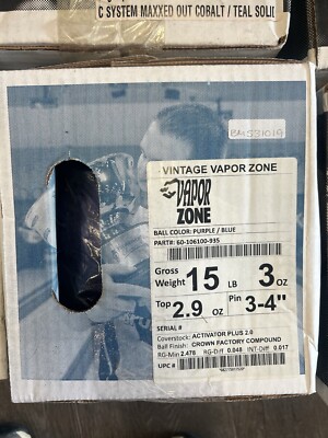 15 Pounds Vintage Vapor Zone NIB