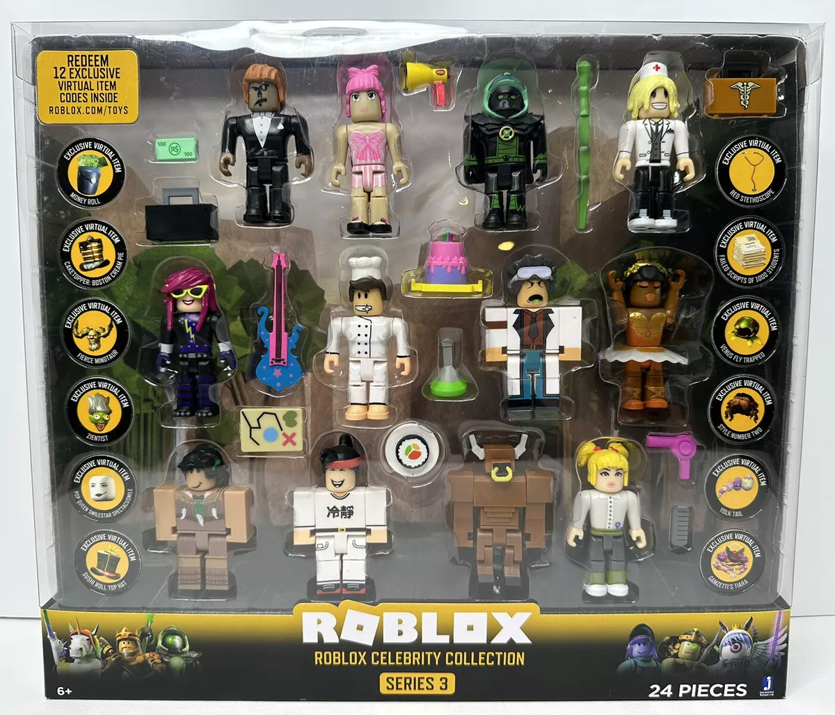 NEW Roblox Celebrity Collection Series 3 Target Toy Exclusive 24 Pieces BOX  DMG