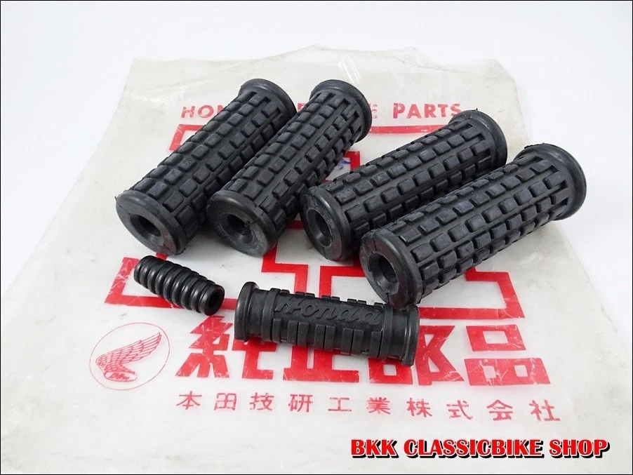 HONDA CL72 CL77 CB72 CB77 ARRANQUE Y ENGRANAJE GOMA Y REPOSAPIÉS Y ESCALÓN Foto 4 de 4