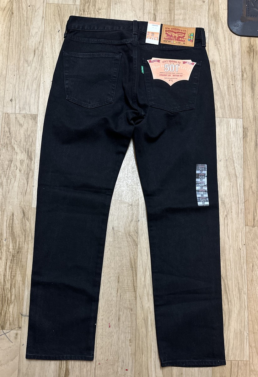 Levi's x Super Mario 501 st Slim Taper Jeans Power Up Black