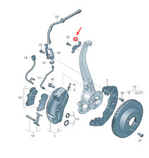 Flexible de frein Volkswagen TOUAREG