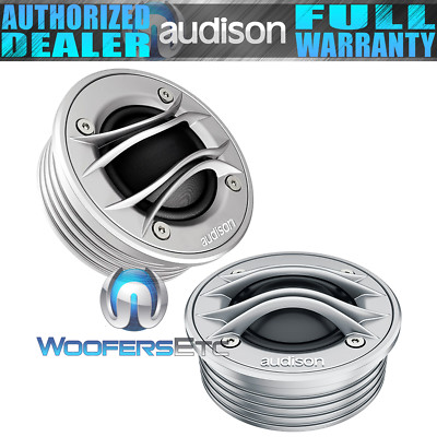 AUDISON TH 1.5 II VIOLINO 1.5'' 200W TETOLON TWEETERS SPEAKERS PAIR CAR AUDIO NEW