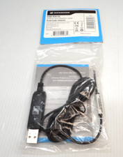Genuine Sennheiser USB-RJ9-01 USB to RJ9 Adapter Cable 506036, NEW