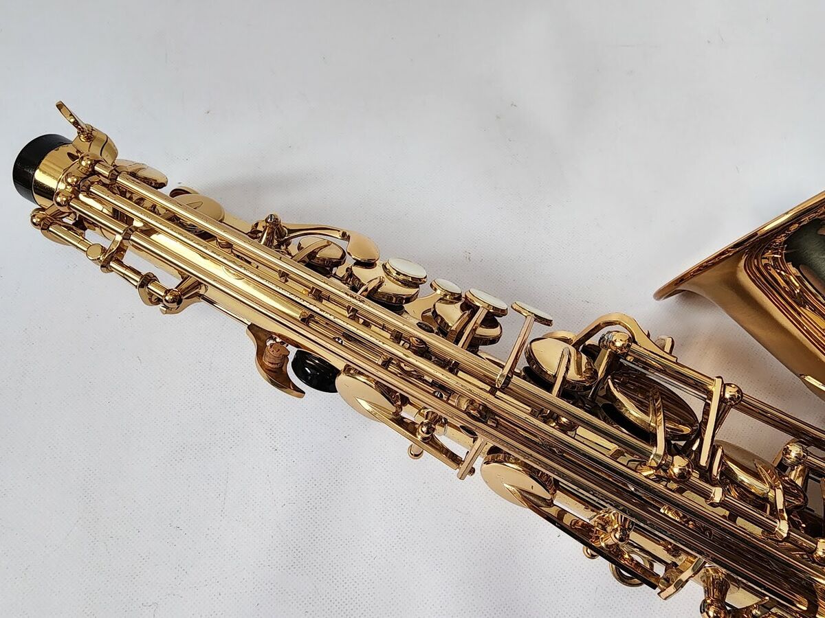 YAMAHA YAS-475 Alto Saxophone Gold Lacquer with Hard Case YAMAHA YAS-475 Alto Saxophone Gold Lacquer with Hard Case