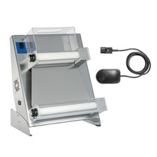 Teigausroller 40cm Teigrollmaschine parallel Pizzateigausroller eckig Familie