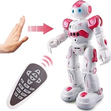 Smart RC Robot with Programable Dancing Walking Remote Control Pink