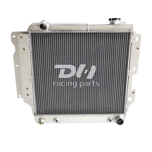 3 Rows Alu Radiator For 1987-2006 Jeep Wrangler YJ TJ GM Chevy Mopar V8 ENGINE - Picture 2 of 12