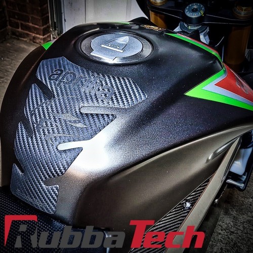 RubbaTech Aprilia rubber tank pad for Aprilia sports motorcycles - Bonus Bundle - Picture 5 of 8
