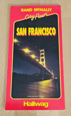 City Flash Map SAN FRANCISCO - Int. Edition / Ausgabe 1995 - 1996 (Rand McNally)