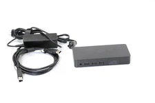 Dell D3100 USB3 UHD Triple 4K Port Replicator Dock Docking Station HDMI W/ Power