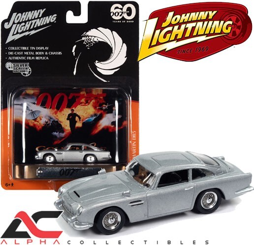JOHNNY LIGHTNING JLSP306 1:64 1965 ASTON MARTIN DB5 (JAMES