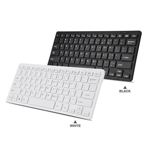 Mini Slim 78 Keys USB 2.0 Wired Compact Thin Keyboard for Desktop Laptop PC IN
