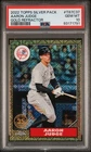 2022 Topps Aaron Judge Gold 1987 Silver Pack Refractor /50 Yankees PSA 10