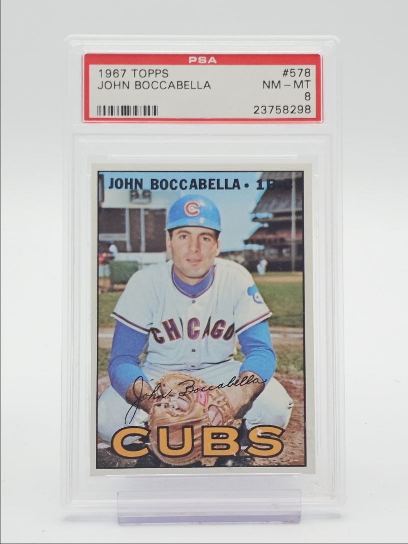 1967 Topps TOPPS #578 John Boccabella front