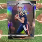 2024 Panini Prizm - Rookies Drake Maye #329 Silver Prizm (RC)