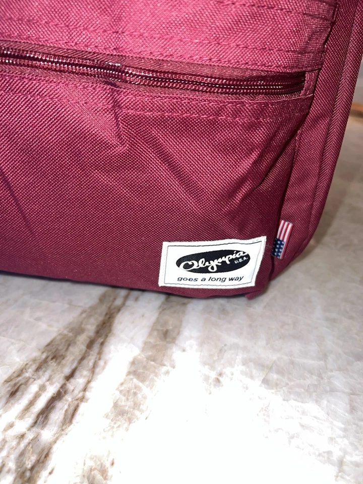 Olympia Princeton Backpack by Olympia Water Resistant Laptop Sleeve Side Pockets - Image 2 of 4