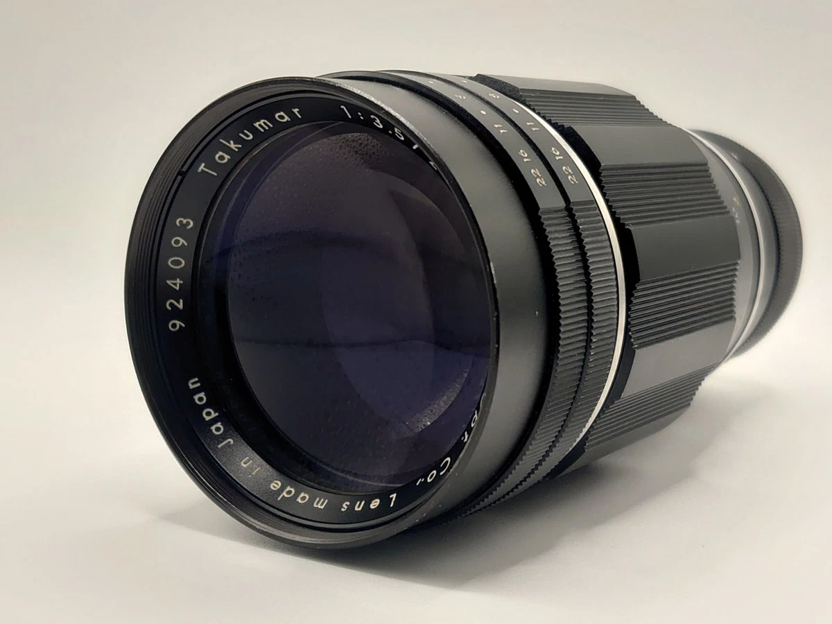 Pentax Asahi Takumar 200mm F3.5 レンズ Asahi Pentax Takumar 200mm F3.5 Telephoto Lens M42, listed from