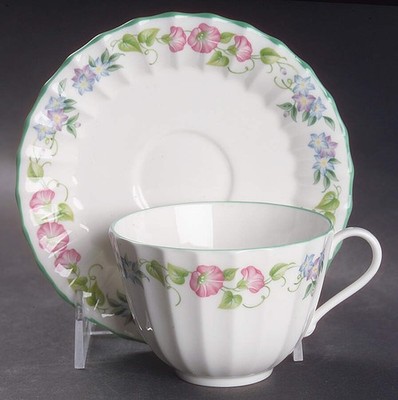 Royal Worcester English Garden  Cup & Saucer 636060