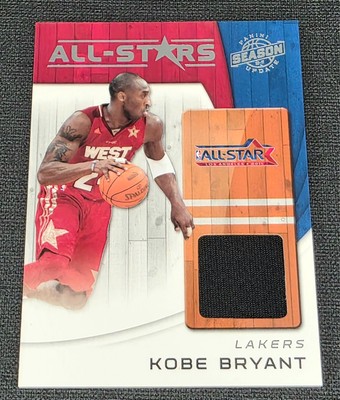 2010-11 Panini Season Update All-Stars Materials #24 Kobe Bryant Game Worn/Used