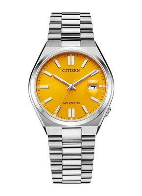 Citizen Tsuyosa NJ0150-81Z Montre Homme Automatique Verre Saphir Jaune Ø40 mm - Photo 1/4