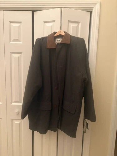Forrest Club/ Rainforest Men's Jacket  XXL,Leather Trim, Removable Liner-NEW - product listing photo