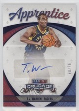 2021-22 Panini Chronicles Apprentice Signatures Blue 60/75 TJ Warren Auto 0zc5