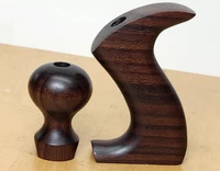 East Indian Rosewood Tote & Knob for Lie Nielsen No 10 1/4 Rabbet Hand Plane