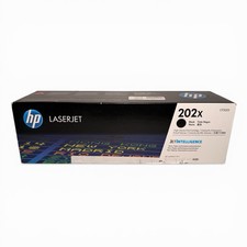 Genuine HP 202X Black High Yield Toner Cartridge CF500X OEM Factory Sealed