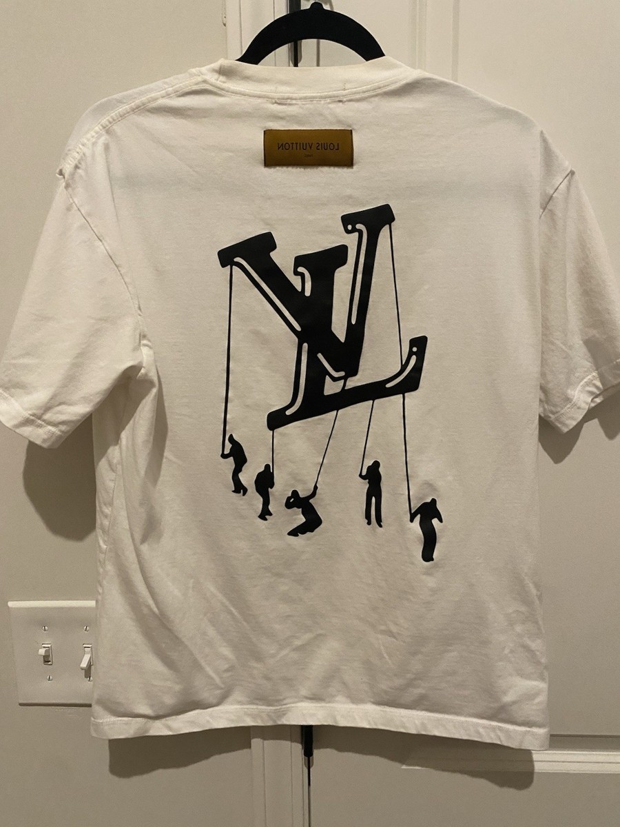 LOUIS VUITTON x VIRGIL ABLOHFloating Logo Deconstructed T Shirt