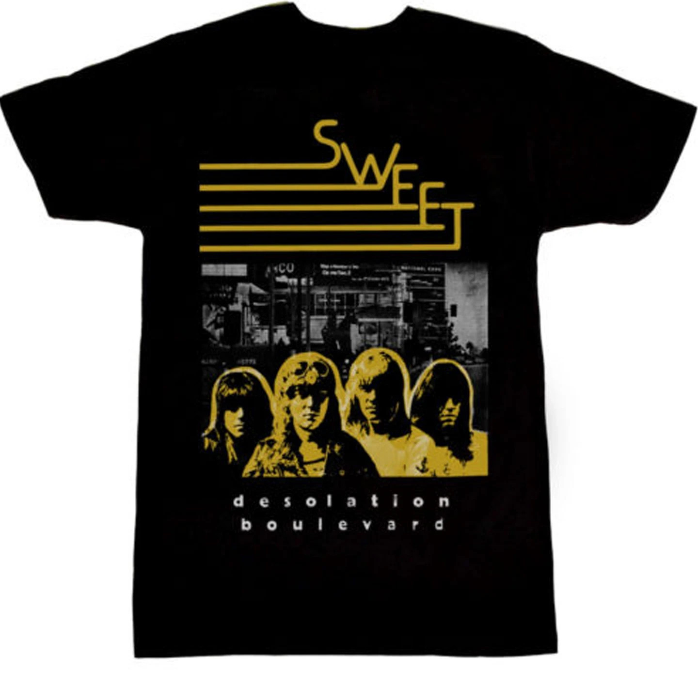 Sweet band album tour black T-shirt Unisex All sizes S to 5Xl JM307