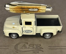 Case XX Engraved Toy Truck Knife Stand W/Magnet. Knife Not Included.