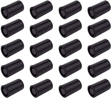 Golden Pearl 35Mm Caliber Plastic Film Canisters -20Pcs  Black  