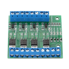 4-Channel MOSFET PWM 3-20V to 3.7-27VDC 10A Driver Module PLC Amplifier