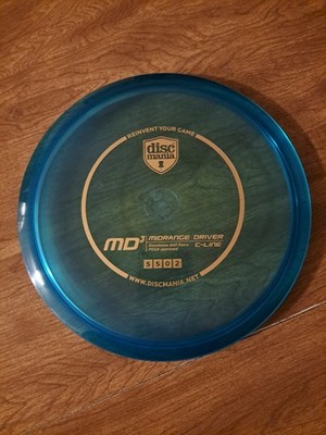 Discmania Bar Stamp C-Line MD3, Rare OOP Innova Made, OG Flight Numbers (180g)