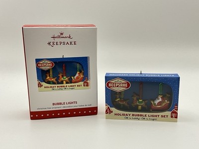Hallmark Keepsake Nifty Fifties Bubble Lights Christmas Tree Ornament RARE