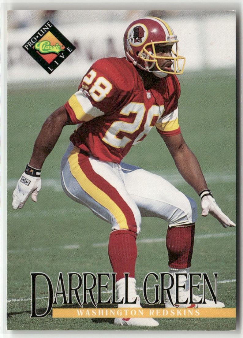 1994 PRO LINE LIVE #237 DARRELL GREEN WASHINGTON REDSKINS