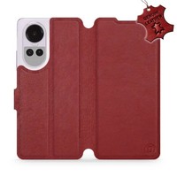 HandyhüLle FüR Oppo Reno10 Pro 5G Mobiwear Case Cover SchutzhüLle Etui Dunkelrot