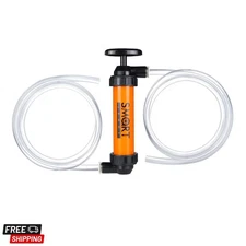 Siphon Pump for Gasoline, Fluid Transfer Pump Automotive, RV Antifreeze Pump ...