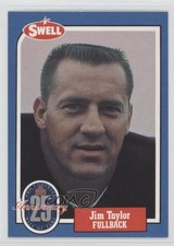 1988 Swell Football Greats Hall of Fame Jim Taylor #113 HOF 9g4
