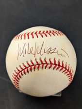 Mike Mussina HOF Yankees Orioles Signed OML Baseball AUTO PSA