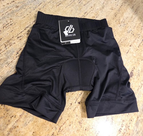 New! Dare 2B Women's XS/4 Sports II Padded Cycling Habit Shorts Black DWJ432 - Picture 3 of 14