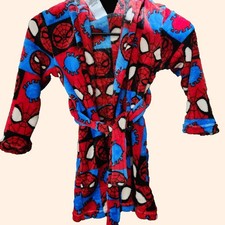 Marvel Spider-Man Red and Blue Kids Pajama Robe