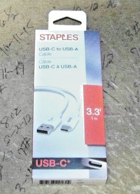 USB C TO USB-A Cable   FOR USB-C COMPATABLE DEVICES