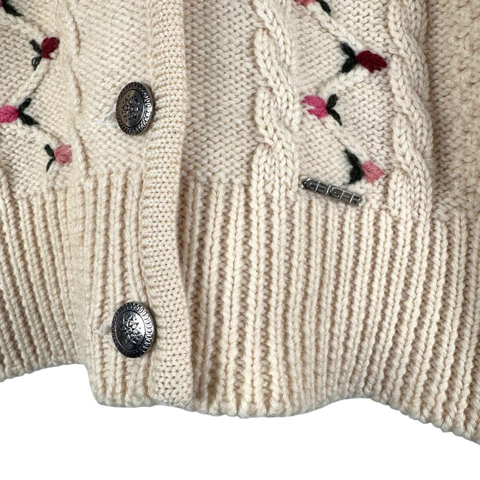 Suéter de lana Geiger Tyrol Austria para mujer talla 38 Foto 2 de 4