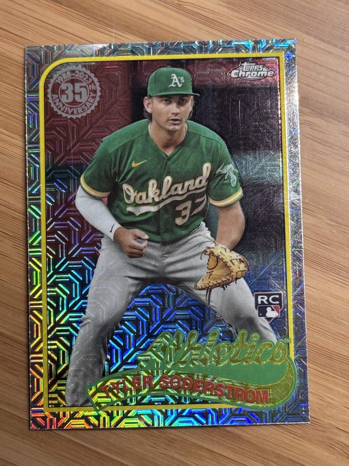 Tyler Soderstrom 2024 Topps Series 1 - RC '89 Topps Chrome Silver Pack #T89C-43